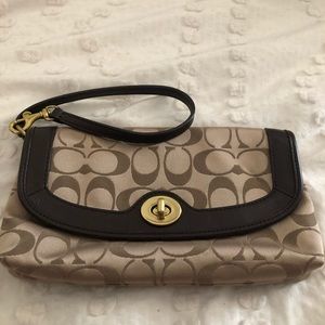Coach wristlet